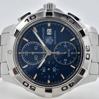 TAG Heuer Aquaracer cap2112.ba0833 42mm Stainless steel Blue