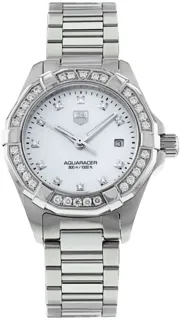 TAG Heuer Aquaracer Lady WAY1414.BA0920 27mm Stainless steel White