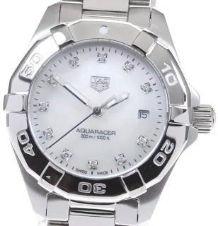 TAG Heuer Aquaracer Lady WBD1414.BA0741 28mm Steel White