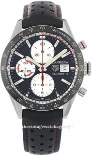 TAG Heuer Carrera CV201AP.FC6429 41mm Ceramic and Stainless steel Black