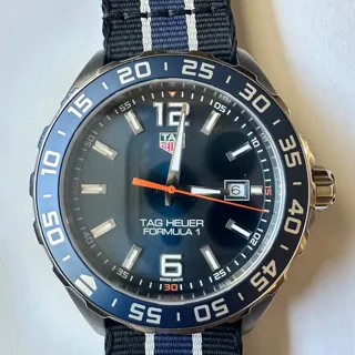 TAG Heuer Formula 1 WAZ1010.FC8197 43mm Stainless steel Blue