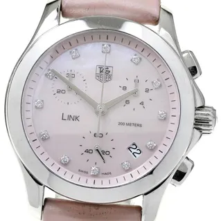 TAG Heuer Link Lady CJF1313 33mm Steel Pink