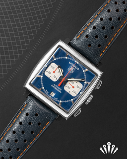 TAG Heuer Monaco CAW2111 Stainless steel Blue