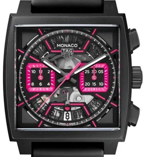 TAG Heuer Monaco CBL218B.FT6236 39mm Titanium Pink