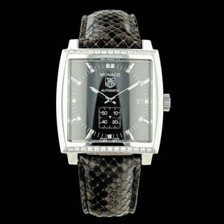 TAG Heuer Monaco Diamants WW2118 37mm steel Black