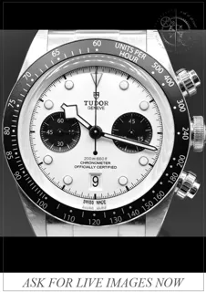 Tudor Black Bay Chrono M79360N-0002 41mm Stainless steel White