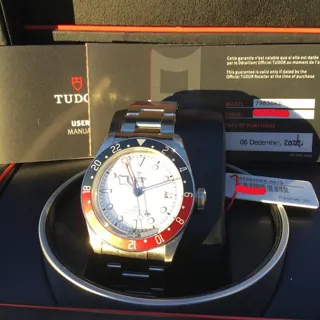 Tudor Black Bay M79830RB-0010 41mm Stainless steel White