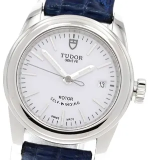 Tudor Glamour Date 51000 26mm Steel White