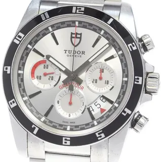 Tudor Grantour Chrono 20530 42mm Steel Silver