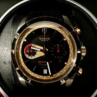 Tudor Grantour Chrono Fly-Back 20551N 42mm Gold/Steel Black