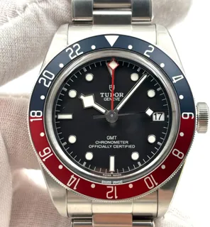 Tudor Heritage Black Bay GMT Stainless steel Black