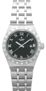 Tudor Royal M28300-0003 28mm Stainless steel Black