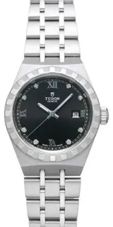 Tudor Royal M28300-0004 28mm Stainless steel Black