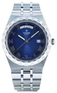 Tudor Royal M28600-0005 41mm Stainless steel Blue