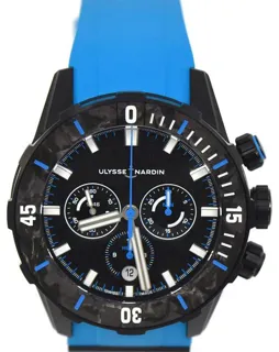 Ulysse Nardin Diver 1503-170LE-2A-TOR/3A 44mm Titanium and Black DLC Black