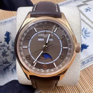 Vacheron Constantin Fiftysix 4000E/000R-B065 40mm Rose gold Brown