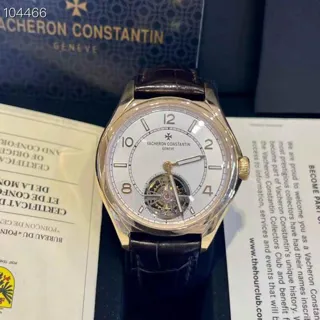 Vacheron Constantin Fiftysix 6000E/000R-B488 41mm Rose gold Silver