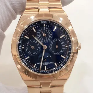 Vacheron Constantin Overseas 4300V/120R-B509 41.5mm Rose gold Blue