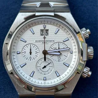 Vacheron Constantin Overseas Chronograph 49150/B01A-9095 42mm Stainless steel Silver