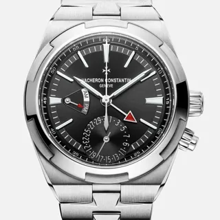 Vacheron Constantin Overseas Dual Time 7900V/110A-B546 41mm Stainless steel Black