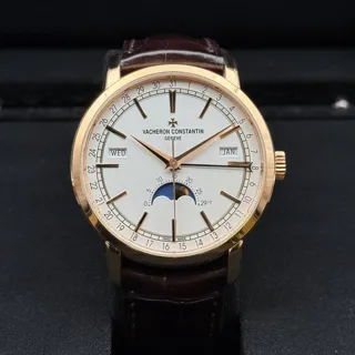 Vacheron Constantin Traditionnelle 4010T/000R-B344 41mm Rose gold Silver