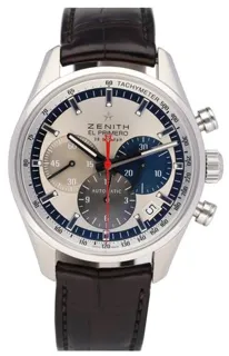 Zenith El Primero 03.2150.400/69.C713 38mm Stainless steel Silver