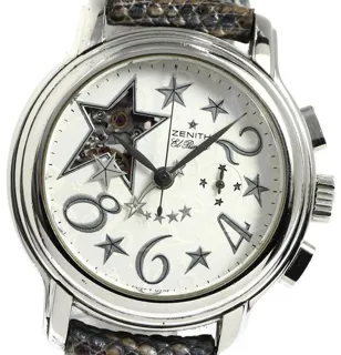 Zenith El Primero Chronomaster Lady 03.1230.4021/32.C577 37mm Stainless steel Silver