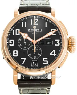 Zenith Pilot Type 20 Annual Calendar 87.2430.4054/21.C721 48mm Rose gold and Titanium Black