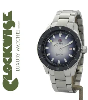 Rado Captain Cook R32154208 42mm Stainless steel Blue$White