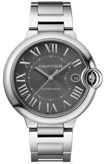 Cartier Ballon Bleu 40mm Stainless steel Gray