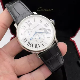 Cartier Rotonde 42mm Stainless steel Silver