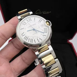 Cartier Ballon Bleu de Cartier 42mm Stainless steel Silvered