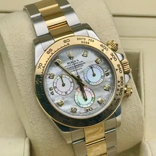 Rolex Daytona 116503-0007 40mm Yellow gold and Stainless steel White