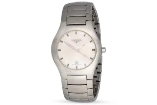 Longines 35mm Stainless steel Cream