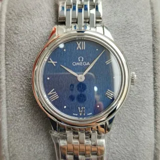 Omega De Ville 434.10.28.60.03.002 27.5mm Stainless steel Blue