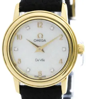 Omega De Ville 4670.75.02 22mm Yellow gold White