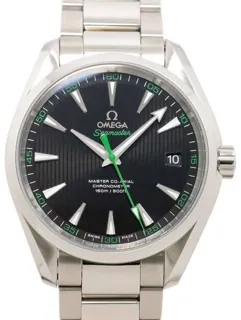 Omega Aqua Terra 231.10.42.21.01.004 48mm Stainless steel Black