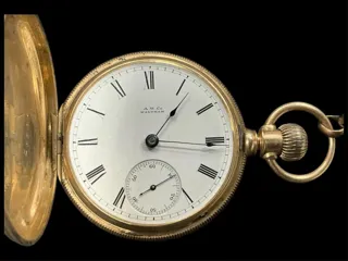 Waltham Watch Company 14k yellow gold White