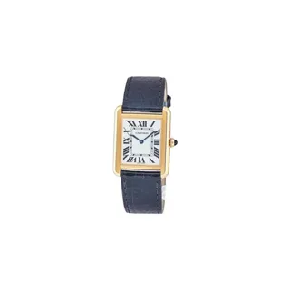 Cartier Tank Solo W5200002 Stainless steel and 18k yellow gold Silver