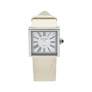 Chanel Mademoiselle H0827 23mm Stainless steel White