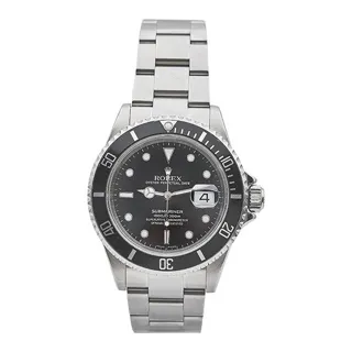 Rolex Submariner 16610 T Stainless steel Black