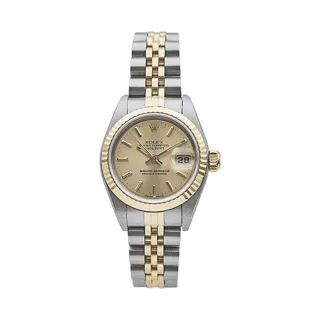 Rolex Datejust 79173 Stainless steel and 18k yellow gold Champagne