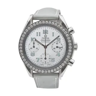 Omega Speedmaster 38157056 37mm Stainless steel White