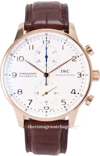 IWC Portugieser IW371480 Red gold Silver