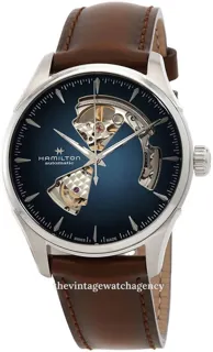 Hamilton Jazzmaster H32675540 40mm Stainless steel Blue