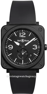 Bell & Ross Instruments BRS-BL-CEM Ceramic and Black PVD Black