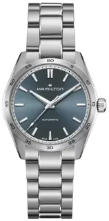 Hamilton Jazzmaster H36235140 38mm Stainless steel blue