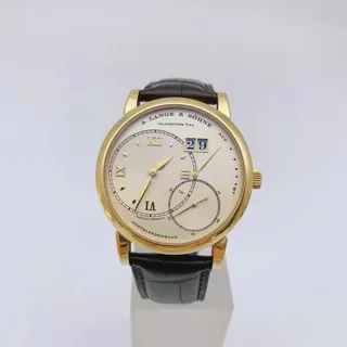 A. Lange & Söhne Grand Lange 1 115.022 42mm Yellow gold Champagne