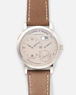 A. Lange & Söhne Lange 1 101.025 38mm Platinum Silver