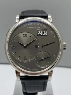 A. Lange & Söhne Lange 1 137.038 41mm 18-carat white gold Gray